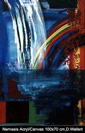 Nemesis Acryl/Canvas 100x70 cm,D.Wallert